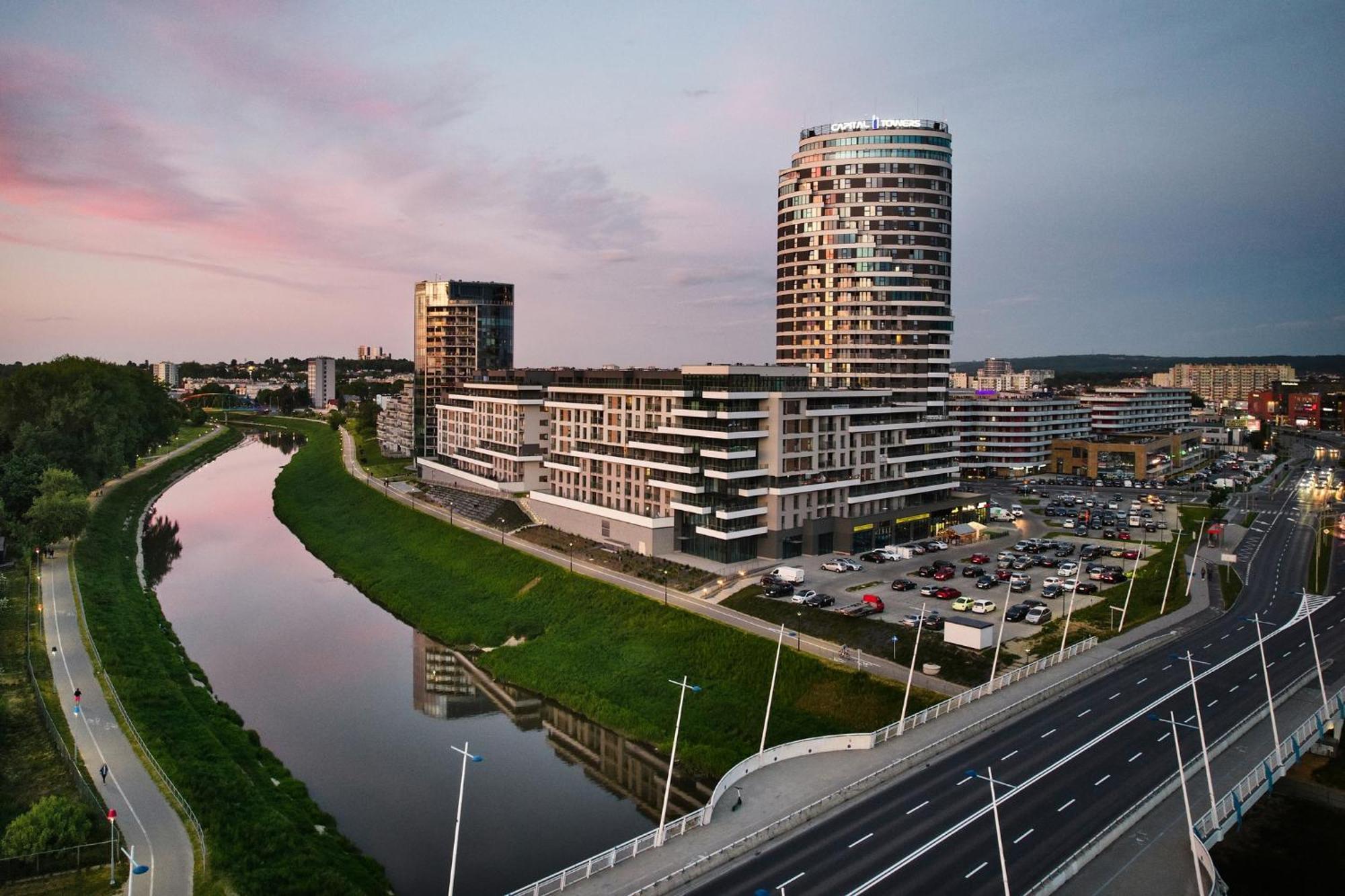 Capital Towers Prime Daire Rzeszow Dış mekan fotoğraf